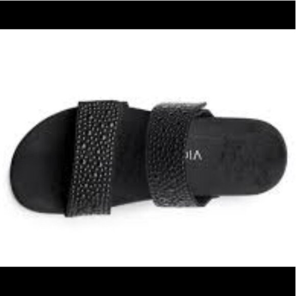 VIONIC Sz 10 Samoa Hook & Loop Closure Slip On Sandal  w/ Embellishments - Picture 3 of 12